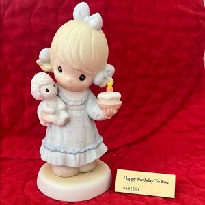 Precious Moments Figurine - Cream and White